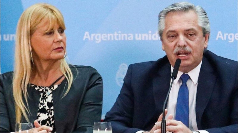 Losardo y Fernández. El presidente y la ministra encabezarán la presentación.