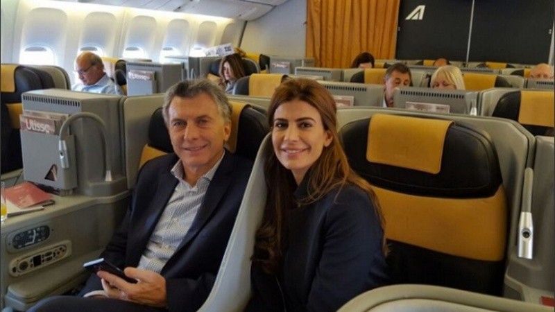 Mauricio Macri y Juliana Awada.