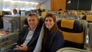 Mauricio Macri y Juliana Awada.