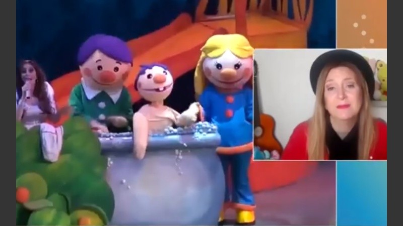 “Mi misión en esta vida es generar contenidos para una niñez feliz”, dijo Adriana. Las entradas para el espectáculo se pueden comprar en el portal Plateanet.