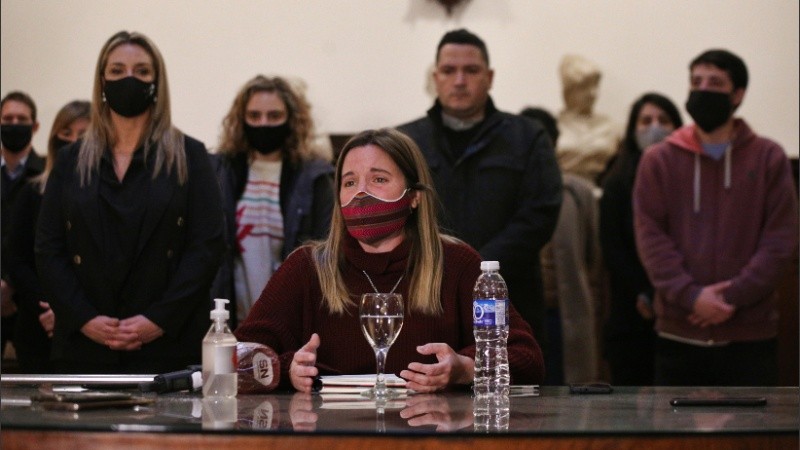 La concejala de Ciudad Futura Caren Tepp.