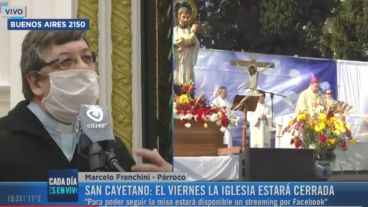 Los fieles no podrán asistir a la tradicional misa el 7 de agosto