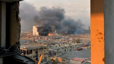 Escenas desgarradoras desde la zona portuaria donde fue el estallido.