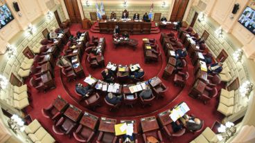 Legisladores comenzaban este martes la reunión por los fiscales rosarinos.
