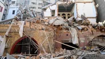 La deflagración provocó una enorme onda expansiva.