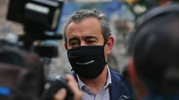 Javkin participó del acto por el séptimo aniversario.