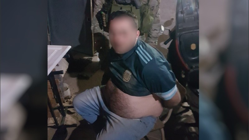 Héctor Daniel Noguera fue detenido por la Tropa de Operaciones Especiales el jueves pasado.