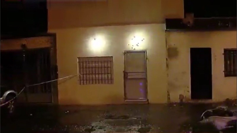 El domicilio que según los vecinos pertenece a “Teletubi” Acosta.