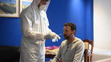 El Kily también pasó por los hisopados.