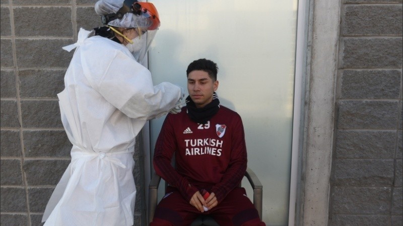 Gonzalo Montiel es uno de los dos positivos de River.