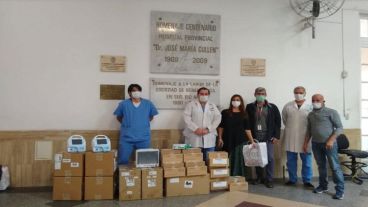 La donación llegó al Hospital José María Cullen de Santa Fe.