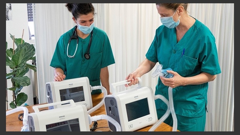 La Unidad de Cuidados Respiratorios Intermedios del Hospital de Guadalajara recibe nuevos ventiladores