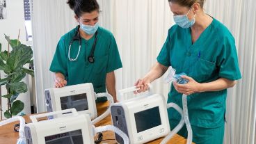 La Unidad de Cuidados Respiratorios Intermedios del Hospital de Guadalajara recibe nuevos ventiladores
