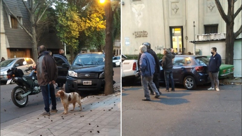 Dos escenas, el mismo siniestro.