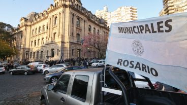 Municipales, uno de los gremios de paro.