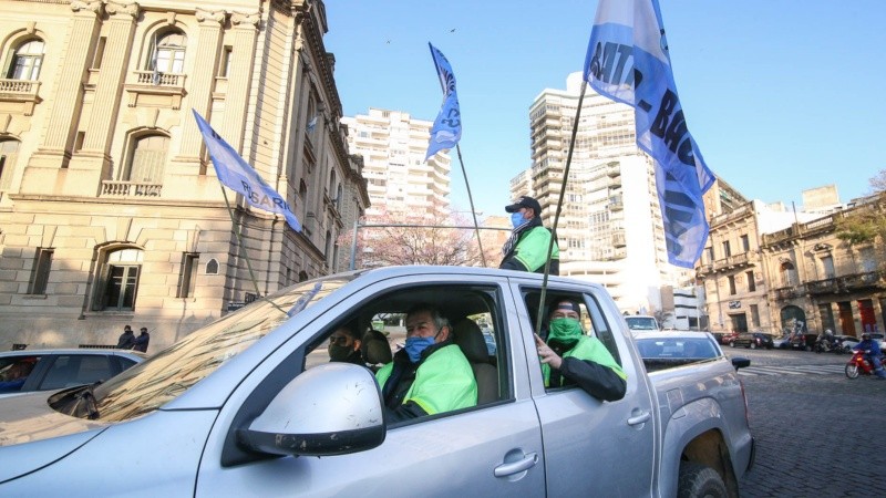 Multitudinaria marcha este jueves.
