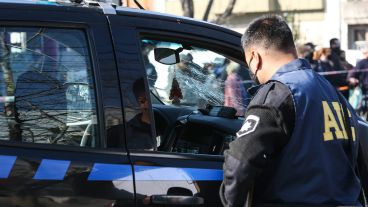 Fortísimo operativo policial en la zona sur de Rosario por el raid delictivo.