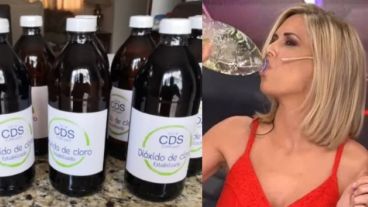 Viviana Canosa dijo haber tomado dióxido de cloro en su programa de televisión.