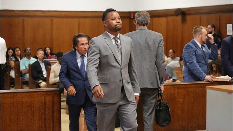 Cuba Goooding Jr. fue acusado este martes ante un tribunal de Nueva York.