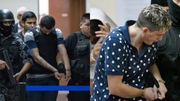Alan Funes (izquierda) y René Ungaro (derecha), irán juntos a juicio pese a estar actualmente enfrentados.