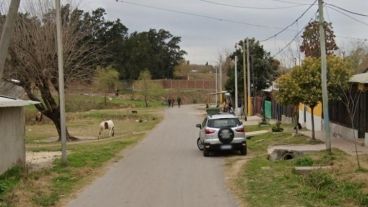 La zona de San Lorenzo donde se produjo el robo y posterior persecución del delincuente.