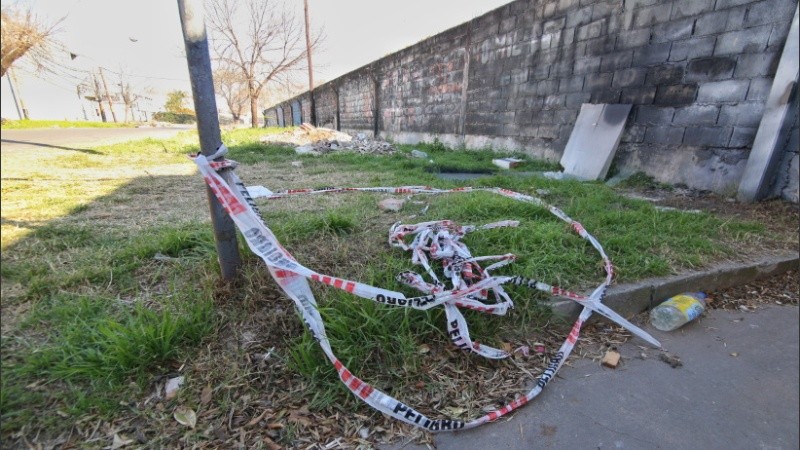 El lugar donde fue encontrada la víctima. 