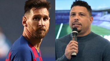 "Dejar ir a (Lionel) Messi no es la solución de los problemas del Barcelona", dijo Ronaldo.