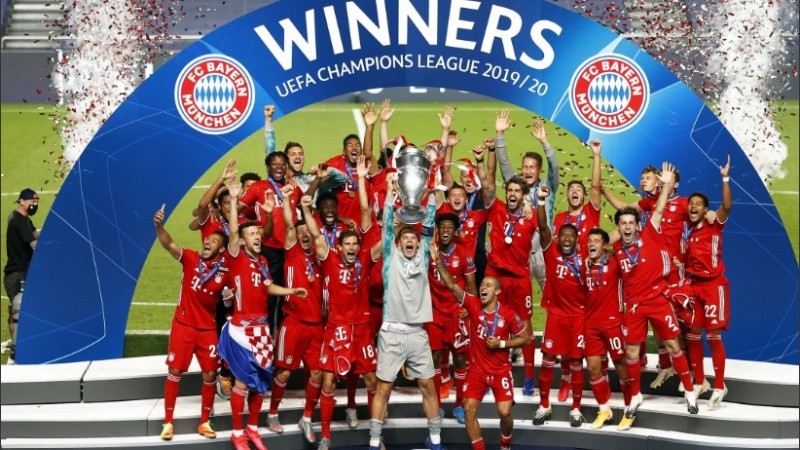 La Orejona en manos del Bayern después de siete años.