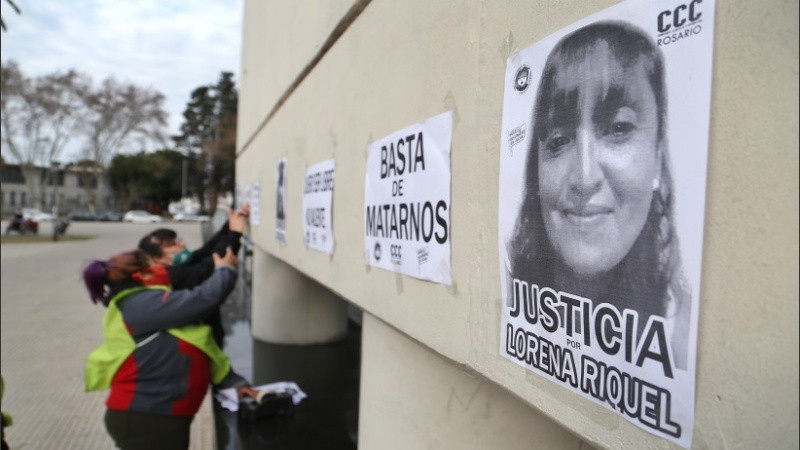 La CCC exige Justicia por el femicidio de Lorena Riquel. 