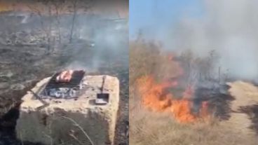 Las imágenes captadas por una mujer en las islas.