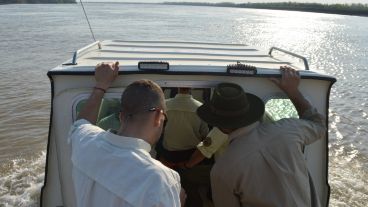 Nación pretende crear siete puestos en el humedal: uno frente a Rosario, en el Charigüe.