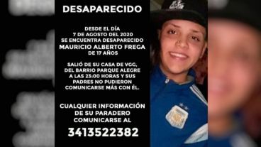 El joven falta de su hogar desde el 7 de agosto último.