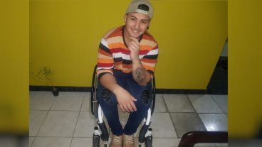 Fernando Galarza tiene 25 años y trabaja en el puerto de Timbúes.