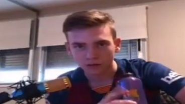 El video del joven tuvo amplia repercusión en España.