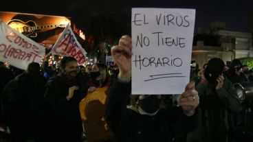 "Rosario quiere trabajar", el lema de la marcha.