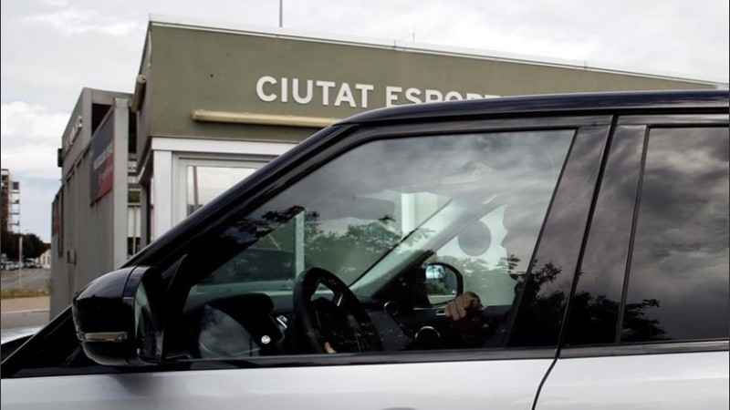 El entrenador holandés del Barcelona, Ronald Koeman, en la Ciudad Deportiva.