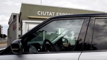 El entrenador holandés del Barcelona, Ronald Koeman, en la Ciudad Deportiva.