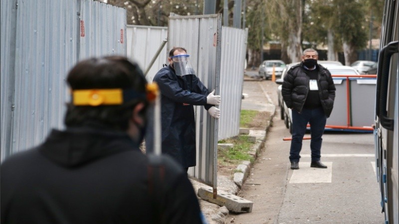Después de varios meses, empiezan a llegar pacientes al Hipódromo. 