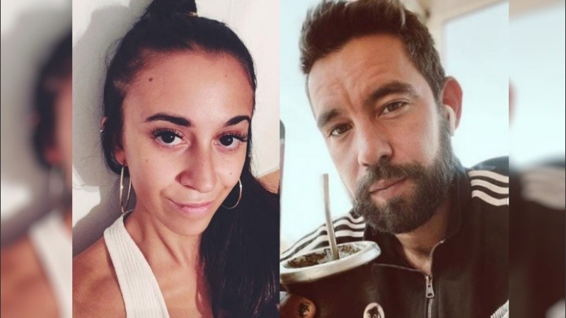 Naiara Awada y Agustín Sierra