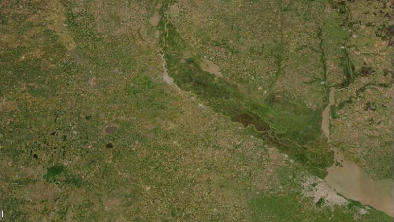 Las lluvias de las últimas horas contribuyeron a apagar todo el fuego.