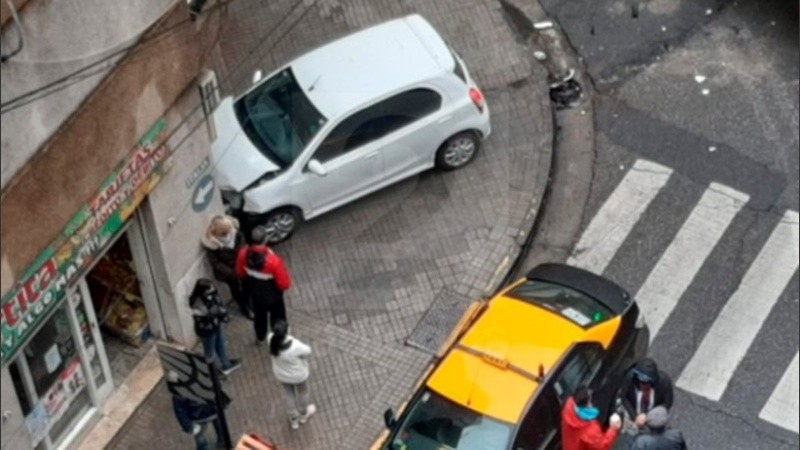 El siniestro ocurrió este miércoles a la tarde en Italia y Brown.