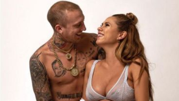 El Polaco y Barby Silenzi festejaron los tres meses de su hijita.