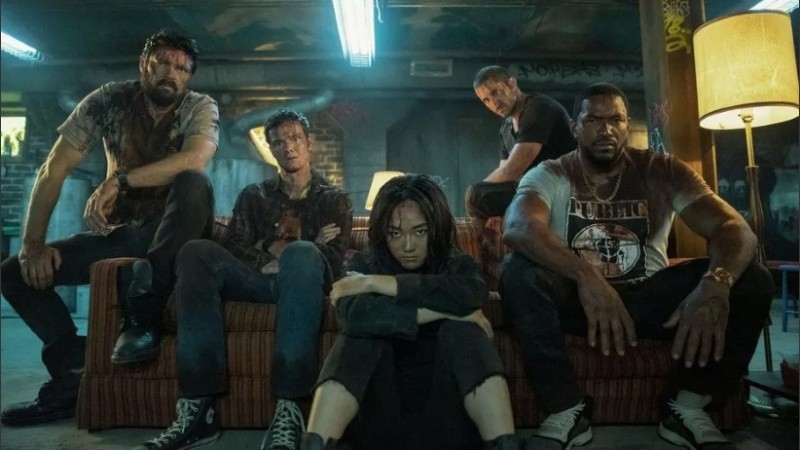 Parte del elenco de la serie 