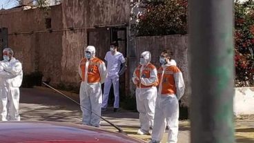 La emotiva despedida de los compañeros del doctor José Portillo.