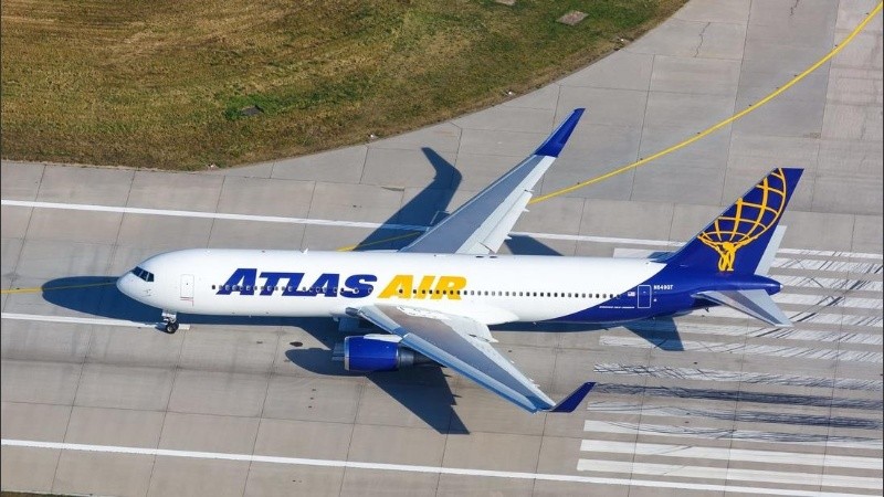 Un Atlas Air Boeing 767, como el del siniestro.