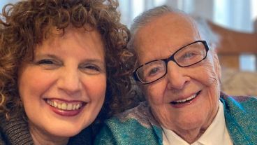 Lea Enriqueta y su hija Marilyn, felices de estar juntas.