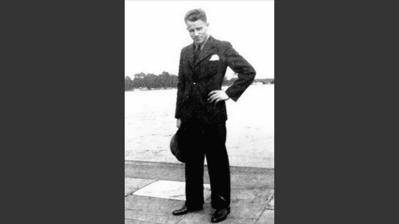 Landmesser antes de conocer a Irma. Un amor grandioso