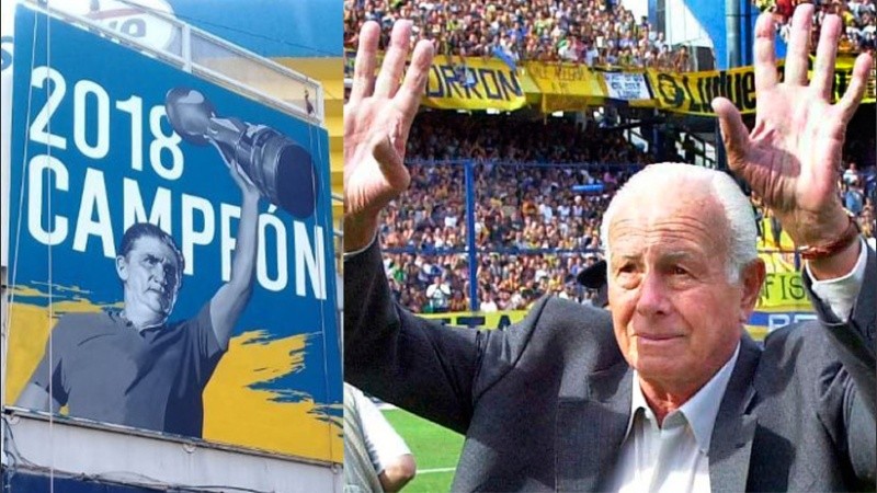 Varios ídolos canallas se disputan un lugar en las paredes del Gigante de Arroyito