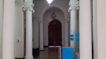 La Municipalidad de Rosario con las puertas cerradas en el paro de esta semana.