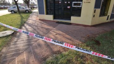 La escena del crimen de Coto Medrano.